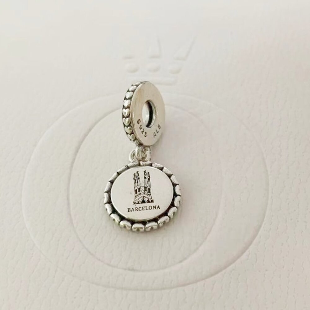 Pandora Gaudi La Sagrada Familia Spain Barcelona Charm |Travel Charm Pendant